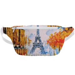 Eiffel Tower Landmark Architecture  Artistic Waist Bag  by danenraven