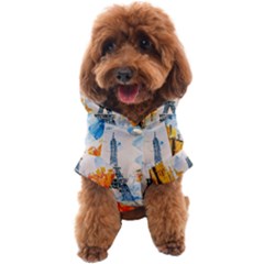 Eiffel Tower Landmark Architecture  Artistic Dog Coat