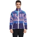 Illustration Castle Mountain Tower Sky Men s Bomber Jacket View1