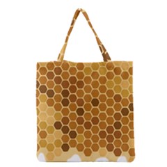 Honey Nature Bee Cute Wax Beeswax Grocery Tote Bag by danenraven