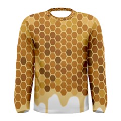 Honey Nature Bee Cute Wax Beeswax Men s Long Sleeve Tee by danenraven