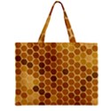 Honey Nature Bee Cute Wax Beeswax Zipper Mini Tote Bag View1