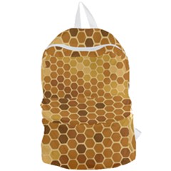 Honey Nature Bee Cute Wax Beeswax Foldable Lightweight Backpack by danenraven