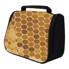 Honey Nature Bee Cute Wax Beeswax Full Print Travel Pouch (small) by danenraven