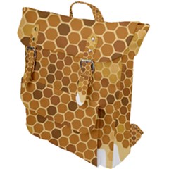 Honey Nature Bee Cute Wax Beeswax Buckle Up Backpack by danenraven