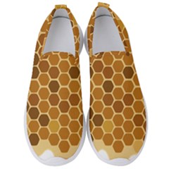 Honey Nature Bee Cute Wax Beeswax Men s Slip On Sneakers