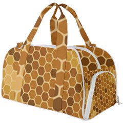 Honey Nature Bee Cute Wax Beeswax Burner Gym Duffel Bag by danenraven