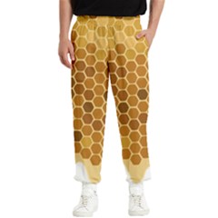 Honey Nature Bee Cute Wax Beeswax Men s Elastic Waist Pants by danenraven