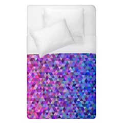 Abstract Triangle Tile Mosaic Pattern Duvet Cover (single Size)