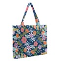 Flower Floral Background Painting Medium Tote Bag View2