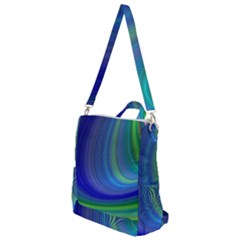 Space Design Abstract Sky Storm Crossbody Backpack by danenraven