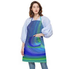 Space Design Abstract Sky Storm Pocket Apron