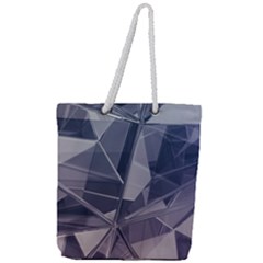 Background Abstract Minimal Full Print Rope Handle Tote (large) by danenraven