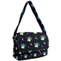 Galaxy Cosmos Rocket Spaceship Ufo Courier Bag View1