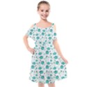 Kitchen Utensiles Cooking Pots Kids  Cut Out Shoulders Chiffon Dress View1