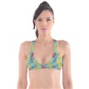 Ellipse Pattern Elliptical Abstract Plunge Bikini Top View1