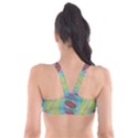 Ellipse Pattern Elliptical Abstract Plunge Bikini Top View2