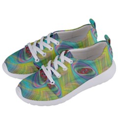 Ellipse Pattern Elliptical Abstract Women s Lightweight Sports Shoes by Wegoenart