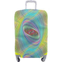 Ellipse Pattern Elliptical Abstract Luggage Cover (large) by Wegoenart