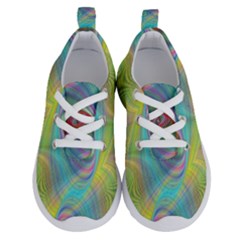 Ellipse Pattern Elliptical Abstract Running Shoes by Wegoenart