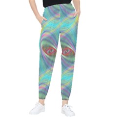 Ellipse Pattern Elliptical Abstract Tapered Pants by Wegoenart