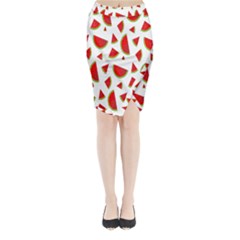 Fruit Midi Wrap Pencil Skirt by nateshop