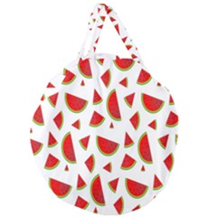 Fruit Giant Round Zipper Tote by nateshop