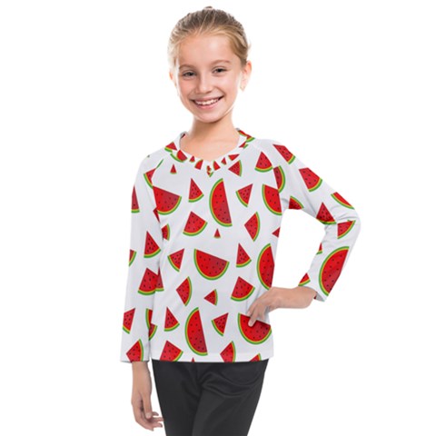 Fruit Kids  Long Mesh Tee by nateshop