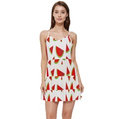 Fruit Short Frill Dress by nateshop