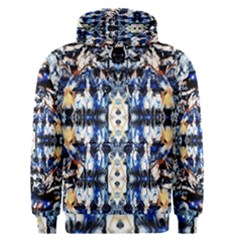 Cobalt Symmetry Men s Core Hoodie by kaleidomarblingart