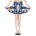 Cobalt symmetry Mini Flare Skirt View3