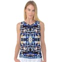 Cobalt symmetry Women s Basketball Tank Top View1