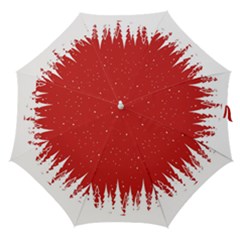 Merry Cristmas,royalty Straight Umbrellas