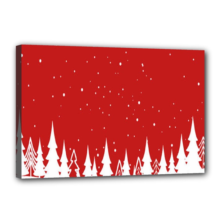 Merry Cristmas,royalty Canvas 18  x 12  (Stretched)