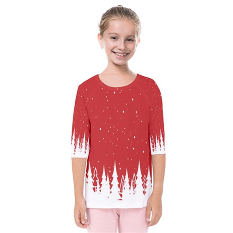 Merry Cristmas,royalty Kids  Quarter Sleeve Raglan Tee by nateshop