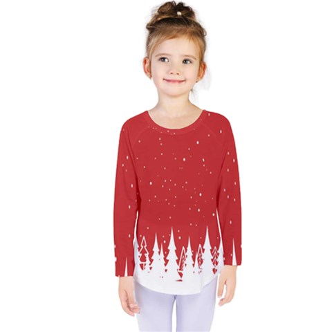 Merry Cristmas,royalty Kids  Long Sleeve Tee by nateshop