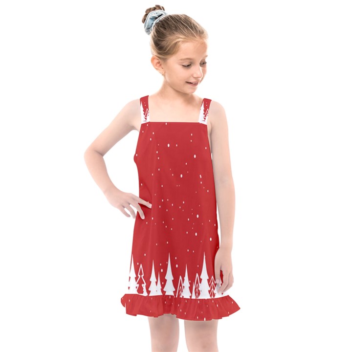 Merry Cristmas,royalty Kids  Overall Dress