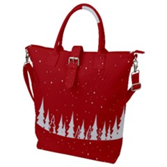 Merry Cristmas,royalty Buckle Top Tote Bag by nateshop