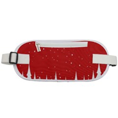 Merry Cristmas,royalty Rounded Waist Pouch