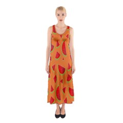 Fruit 2 Sleeveless Maxi Dress by nateshop