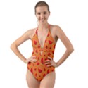 Fruit 2 Halter Cut-Out One Piece Swimsuit View1