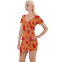 Fruit 2 Short Sleeve Asymmetric Mini Dress View1