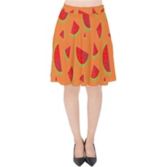 Fruit 2 Velvet High Waist Skirt by nateshop