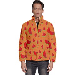 Fruit 2 Men s Puffer Bubble Jacket Coat by nateshop