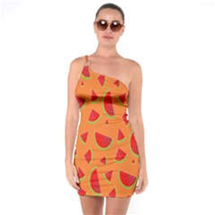 Fruit 2 One Soulder Bodycon Dress by nateshop