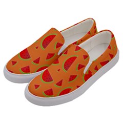 Fruit 2 Men s Canvas Slip Ons by nateshop