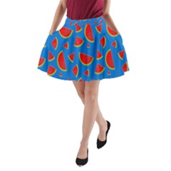 Fruit4 A-line Pocket Skirt by nateshop