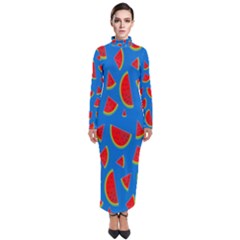 Fruit4 Turtleneck Maxi Dress by nateshop