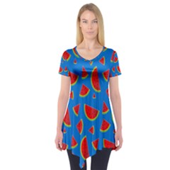 Fruit4 Short Sleeve Tunic  by nateshop