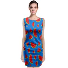 Fruit4 Sleeveless Velvet Midi Dress by nateshop